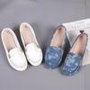 Повседневные туфли Pring Autumn Loafer Slips Soft Round Toe Denim Flats Jeans Plus Size Zapatillas Deportivas De Mujer Luxury Shoes Women