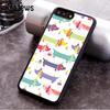 Krajews Такса Собака-сосиска Мягкий чехол для телефона Для iPhone 17 Air 16 16e 15 14 11 12 13 Pro MAX Plus чехол-оболочка coque