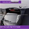 Задний спойлер из углеродного волокна R-Line GTI для Volkswagen Golf 7/7.5