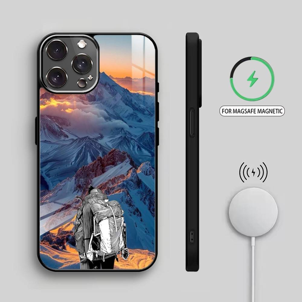 The C-Climber K-K2 Phone Case For iPhone17,16,15,14,13,12,11 Plus,Pro Max Magnetic For Magsafe Wireless Charging