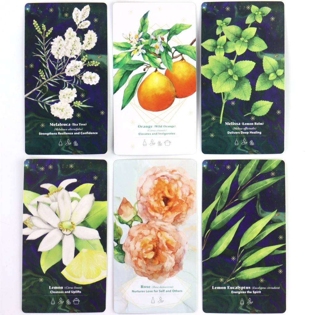 The Essential Oils Healing Deck 52 Cards To Enhance Body, Mind & Spirit 11*6cm