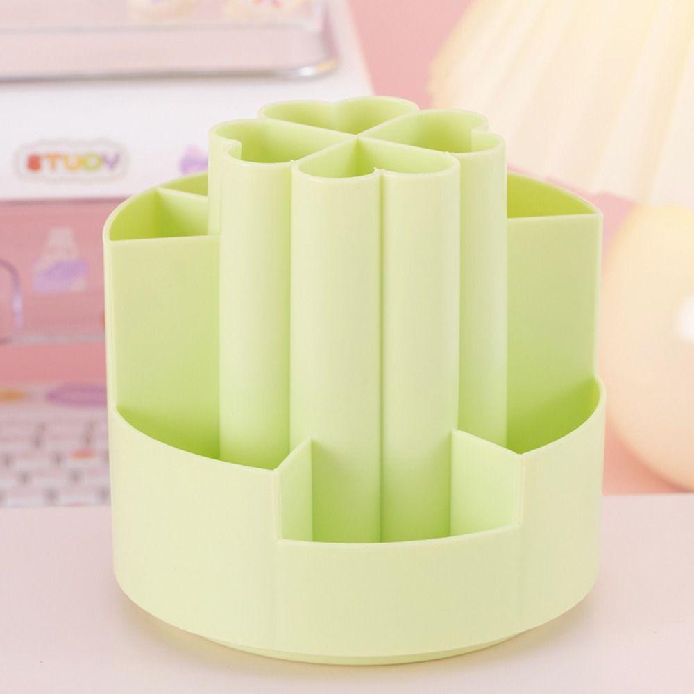 Multifunctional Desktop Pen Holder Stationery Organizer Desktop Organizer Makeup Brush Storage Box