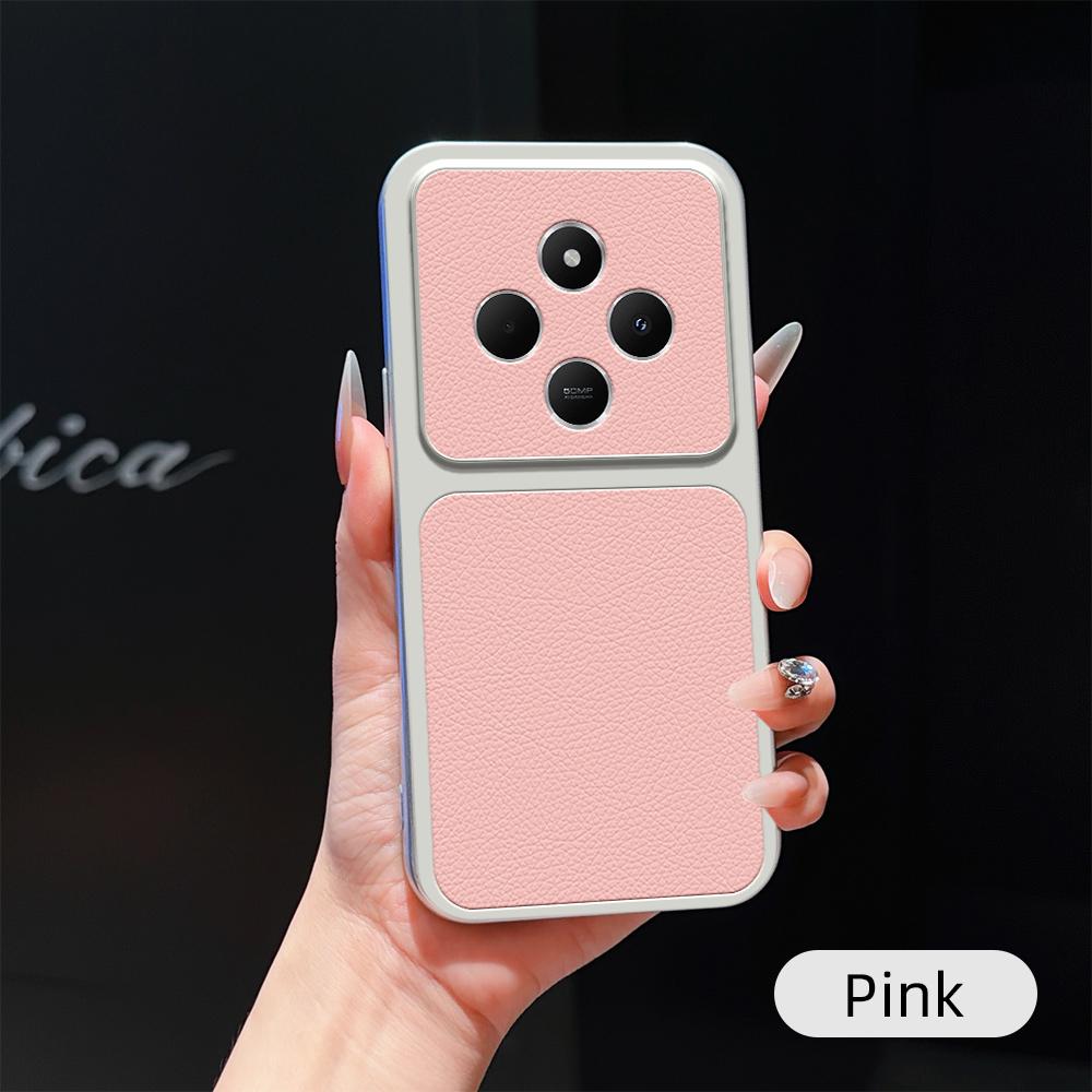 Для Xiaomi Poco C75 Чехол Poco C75 Обложка poco C75 5G Кожаный Чехол Роскошный Чехол с Защитой Камеры Защитный Матовый Кожаный Задний Чехол