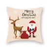 Christmas Themed Pillowcases Car Accessories Office Santa Claus Living Room Sofa Home Pillowcases