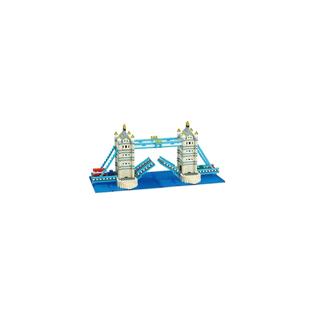Строительный набор Nanoblock Тауэрский мост Deluxe Edition NB-045 с детализированным дизайном и миниатюрной архитектурой