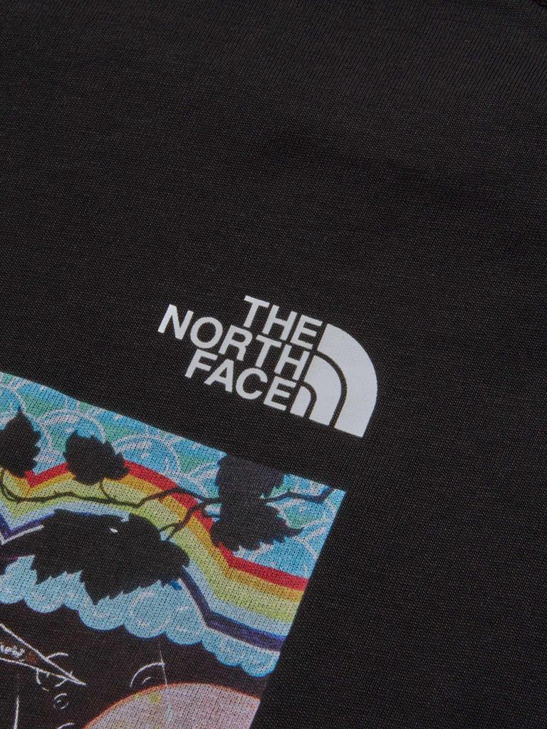 Футболка с графическим логотипом North Cut Sew 60-й выпуск Белый XL [The Face] Короткий рукав S/S