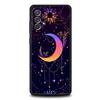 Астрологический чехол для телефона 'Солнце, Луна, Облака' для Samsung Galaxy A13 A14 A54 A73 A34 A51 A71 A22 A23 A32 A52 A01 A31 A41 Мягкий чехол