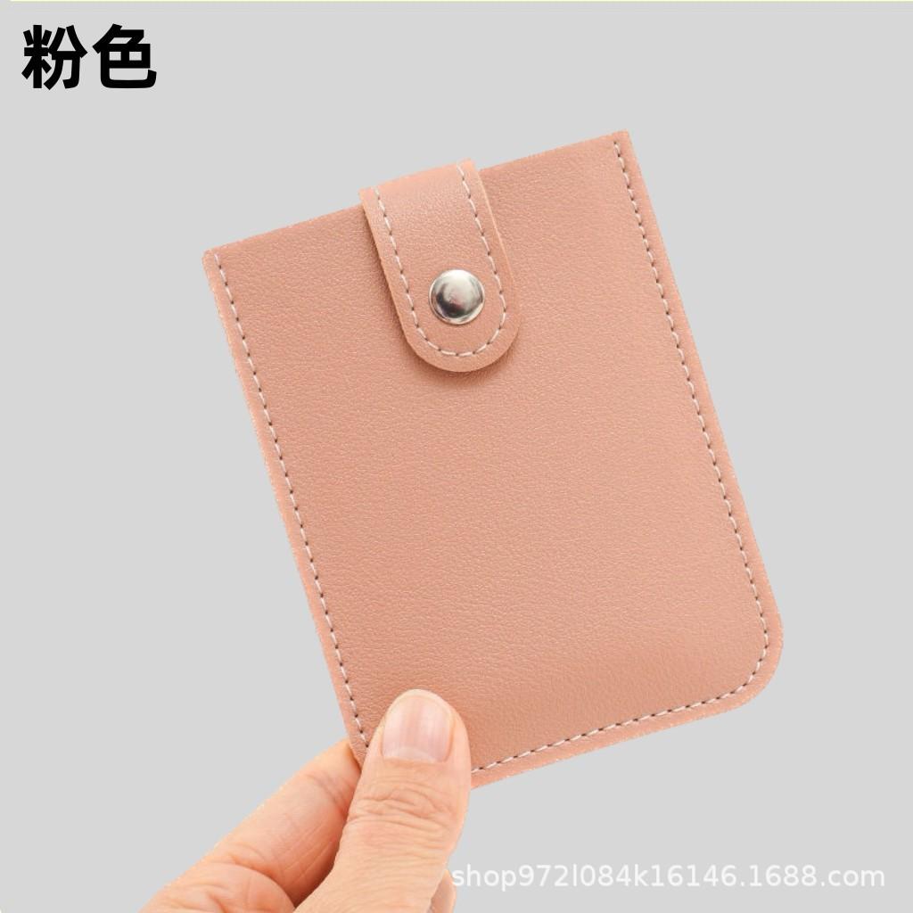 1PCS Man Purses Ultra Thin Mini Business Bank Credit Card Holder Wallet Simple Black Women Small Coin Cards Cover Pouch Case Bag