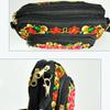 WTEMPO Ethnic Style Flower Bags Women Double-sided Embroidery Canvas Purse Mobile Phone Bag Women's Mini Messenger Bag