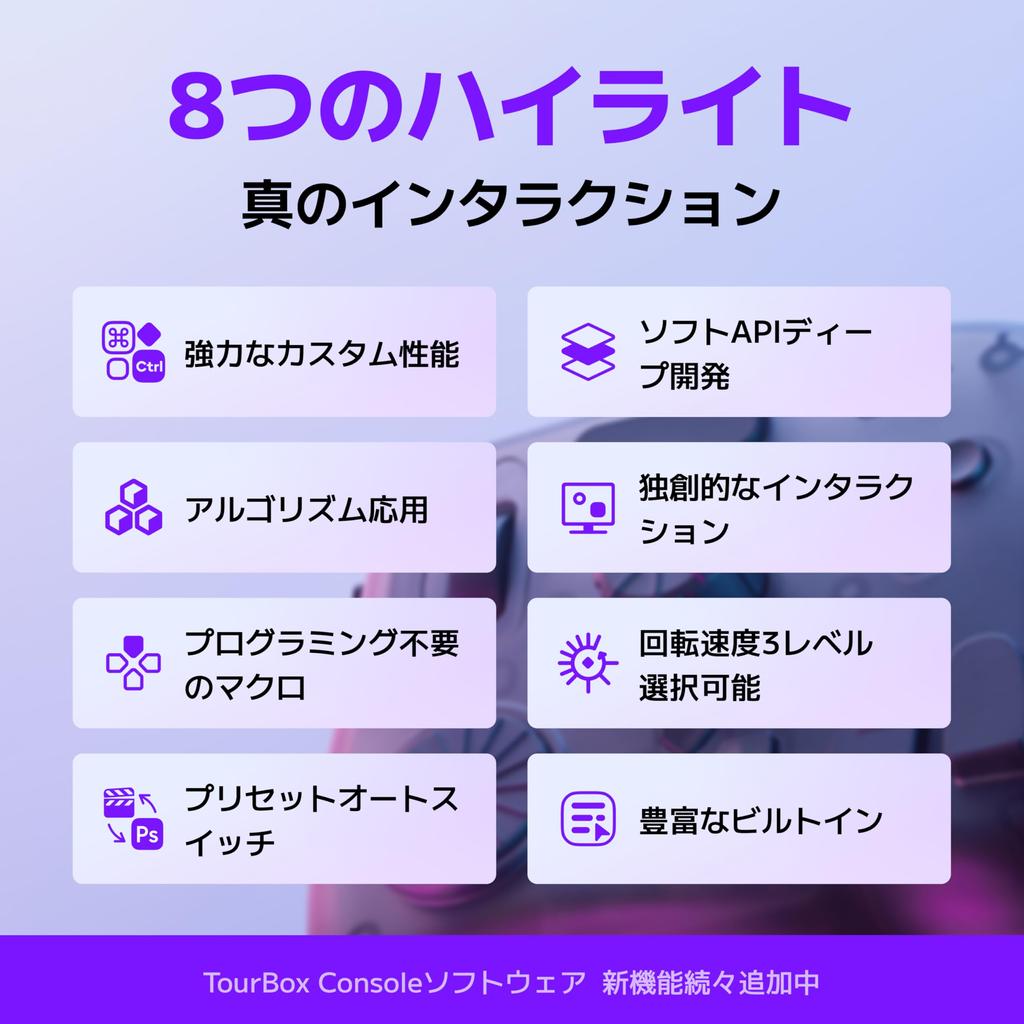 TourBox Elite Left Hand Device Bluetooth Haptic Feedback Video Movie Editing Modeling Color Correction Photo Processing Illustration Blind Operation