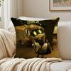 Cyberpunk Action Anime MMurder DDrones Cushion Cover Pillowcase Antidustmite living Room Sofa Decor Cushion Room