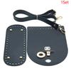 1Set Diy Handbag Bag Set Bag Bottoms With Hardware Package Accessories Handbag Shloulder Straps Women Backpack