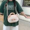 Cute Cat Portable Shoulder Bag Sweet Girl Backpack New Fashion Cartoon Bread Kitten Messenger Bag