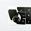 1 Set Car A/C Air Condition Climate Control Black Button Repair Decal Sticker Set For Buick For Verano For Encore