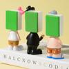 Resin Chinese Mahjong Mini Doll Miniature Mahjong Figure Toys Mahjong Mini Figurine  Desktop Decor