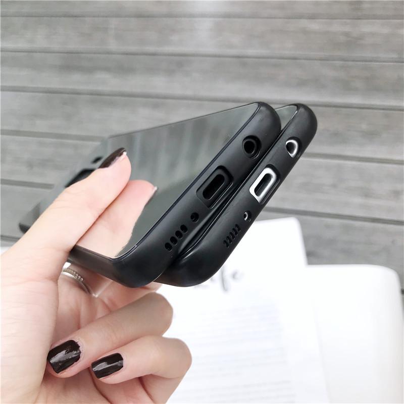 Зеркальный мягкий чехол из ТПУ для Samsung Galaxy A51 A71 A50 A70 A30 A20E A30S A50S A70S A10 A20 A40 A90 A01 A21 A81 S20 S10 Plus Ultra S10E S9 S8 Note10