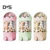 Transparent Vertical Toy Organizer Doll Storage Bucket Large Capacity Dustproof Easy To Install Vertical Stuffed Animal Storage Tube