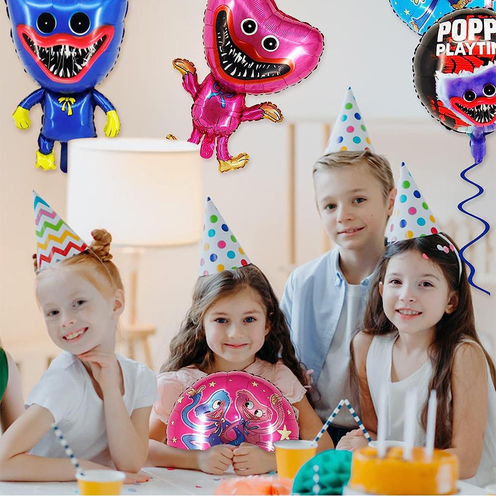 8 шт., набор воздушных шаров с маком для игр, воздушные шары с маком для тематических вечеринок для детей