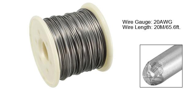 Uxcell 1 шт. 20/50/100 м Нагревательная Резисторная Проволока Нихром 0,8 мм AWG20/21/22/24/27/28/30 Калибр Резистивные Провода для Нагревательных Элементов