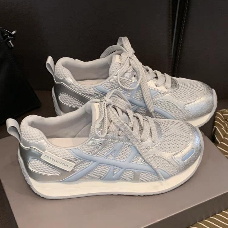 Женские летние кроссовки из сетки, дышащие, новые беговые кроссовки, легкие, с мягкой подошвой, ультралегкие, повседневные кроссовки для папы