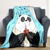 1 шт. Фланелевое покрывало We Bare Bears Легкое, Мягкое, Теплое, Всесезонное одеяло для дивана, кровати, путешествий, L1028063