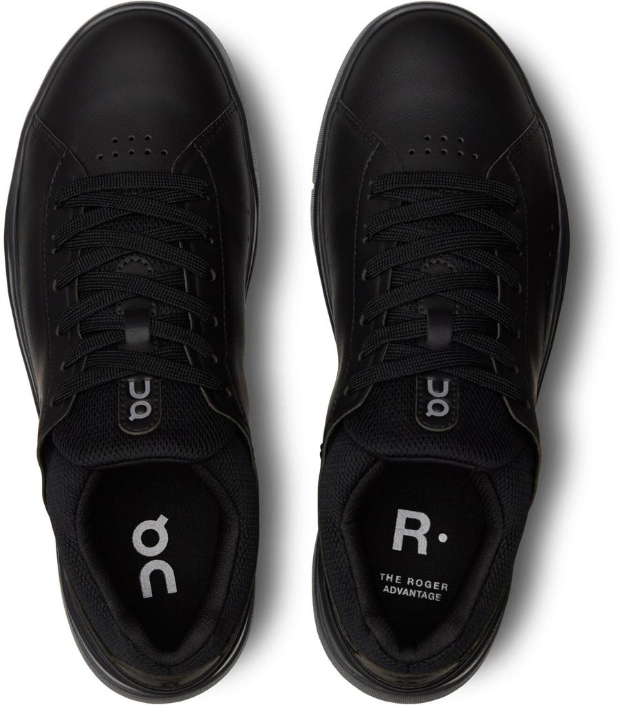 On THE ROGER Advantage Women All Black Sneakers