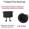 Set Of 2 Left & Right Tailgate Pivot Bushings Fit For Dodge Ram 2500 1500 3500