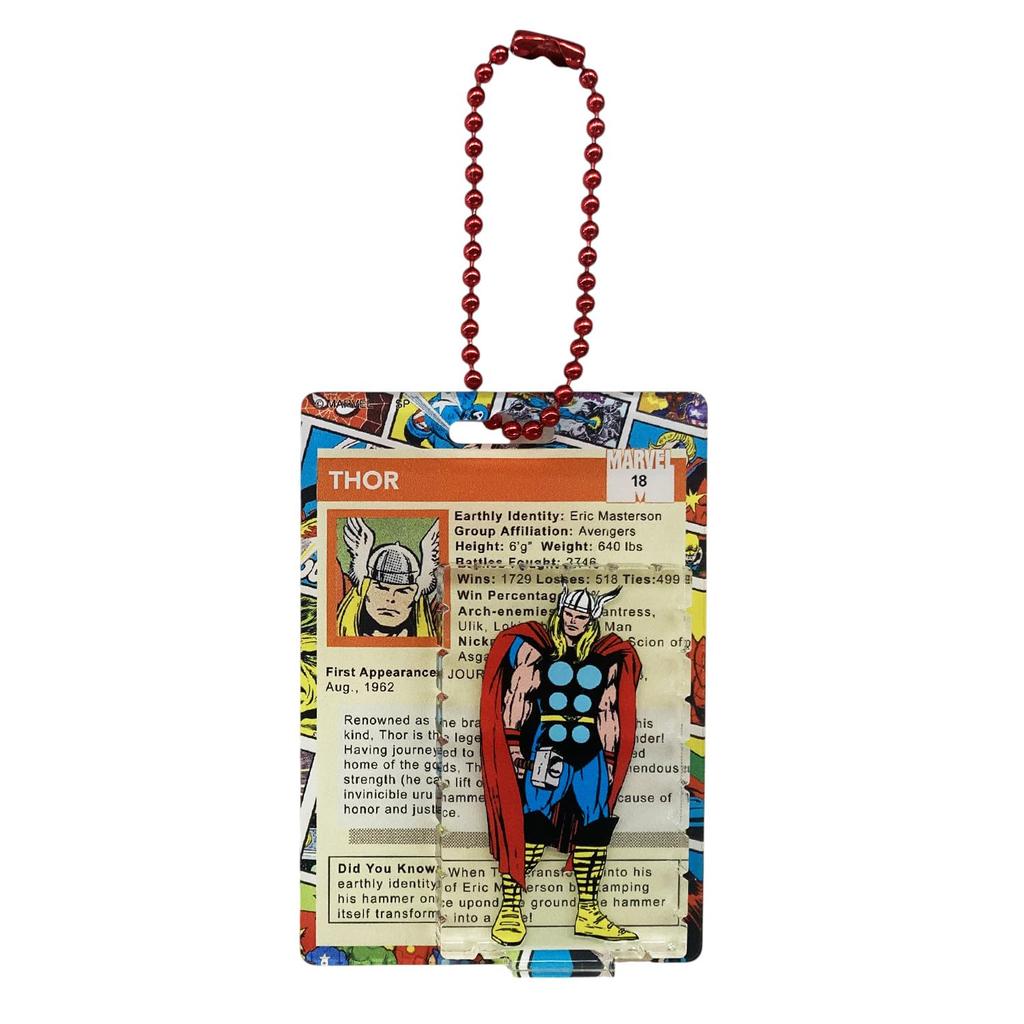 Small Planet Marvel Figures/Blind Blister-Style Acrylic Keychains, Complete Set of 10