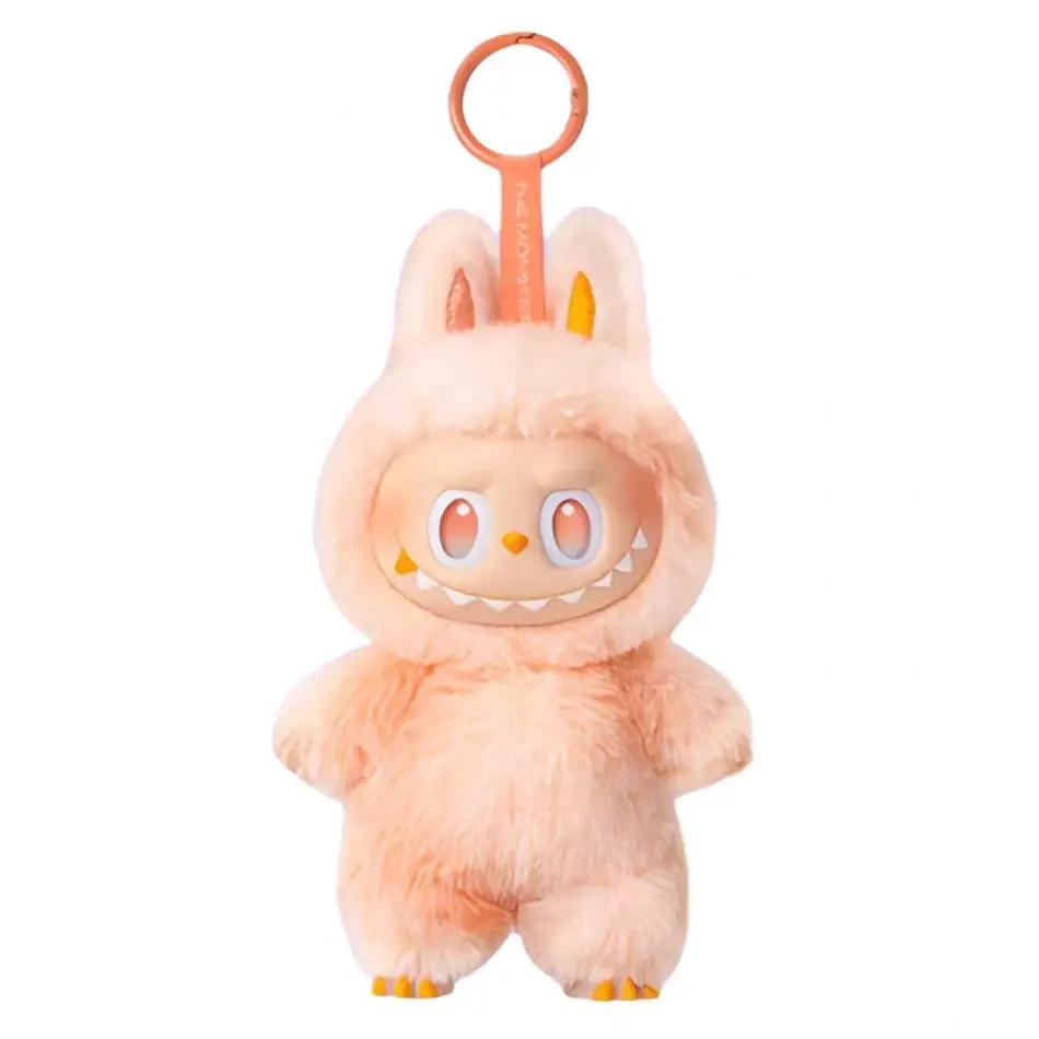 Labubu Vinyl Pendant Doll Model Toy Cute Monster Keychain Toys Birthday Gifts