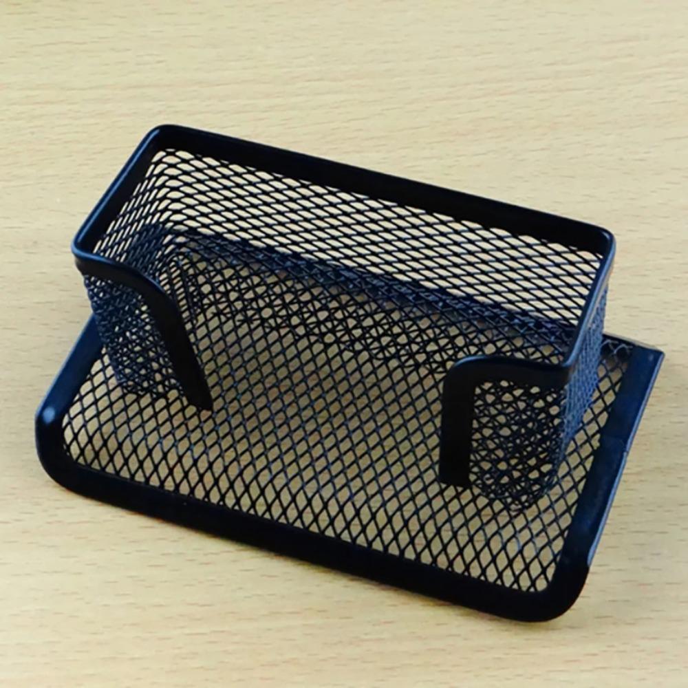 Metal Mesh Business Card Display Stand Display Bracket Name Card Display Holder Countertop