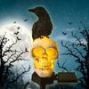 Halloween Outdoor Decoration Solar Lights, Waterproof Ghost Lights, Skeleton Stakes with LED Lights