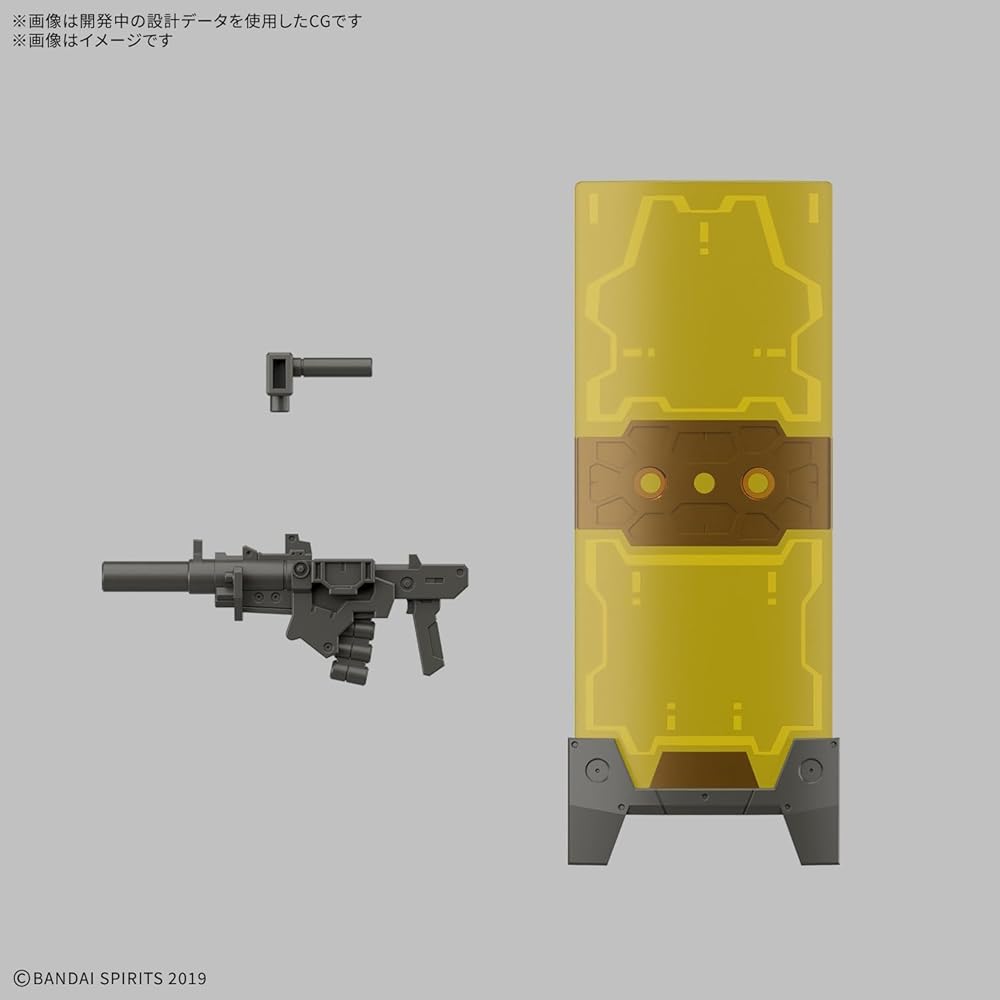 Bandai Spirits 30MM eEXM-23 Tech Proto 02 Пластиковая модель 1/144 Масштаб Предварительно окрашенная Требуется сборка