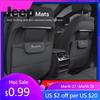 Для автомобиля Jeep Противогрязевой коврик Чехлы на сиденья автомобиля Защитные накладки на спинку для Jeep Grand Cherokee Wrangler JK Gladiator Compass Renega