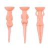 10Pcs Plastic Golf Balls Holder Funny Nude Lady Golf Tees Practice Training Tees for Men Women Golfer Game Training