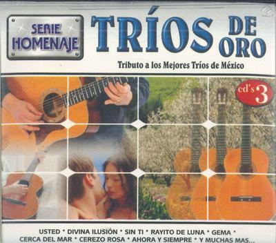 CD TRIOS DE ORO - Трибьют Лучшим из Мексики 3DIG3965 MULTIMUSIC 2005 Мексика Латинский Б/У
