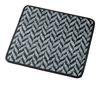 Bonform 6263-08GR Car Mat, Herringbone Pattern, Light/Ordinary Car, Rear 1 Sheet, Anti-Shift, 15.0 X