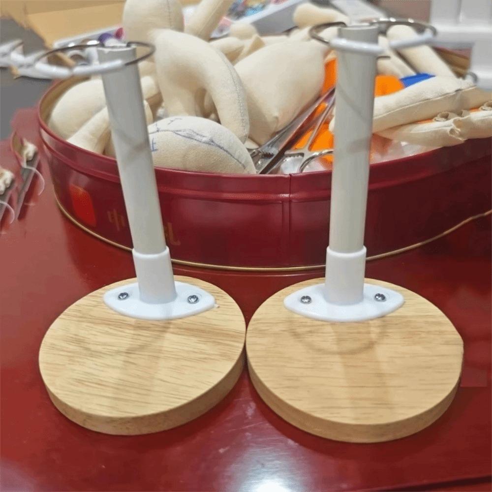 Wooden Base Doll Stands Adjustable Action Figure Stand New Doll Display Holder  Organizer Bracket