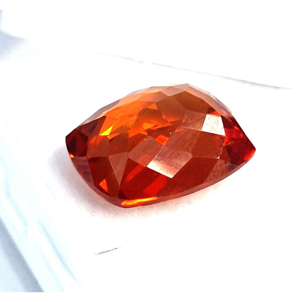 Natural Orange Sapphire Cushion Cut 13-15 Ct Beautiful Certified Loose Gemstone