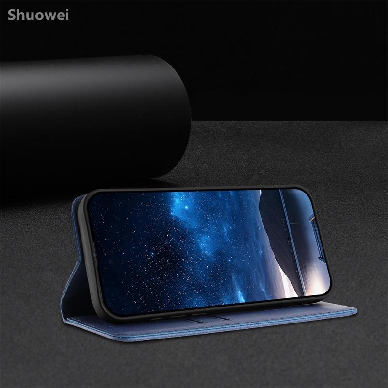 Flip Phone Case Oukitel C51 C53 C57S Leather Wallet Cover Casing