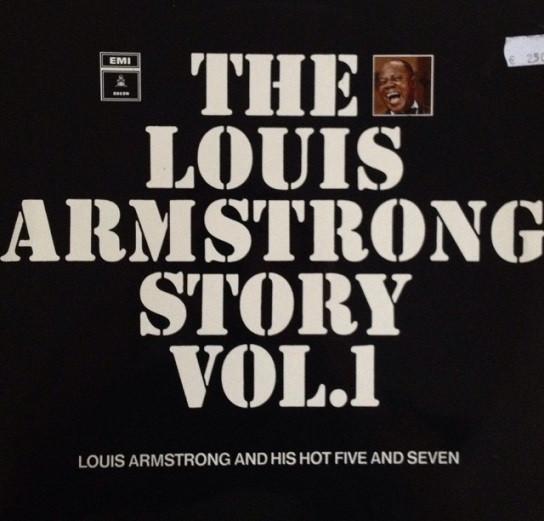 LP Record LOUIS ARMSTRONG & HIS HOT FIVE & LO - The Louis Armstrong Story - Vol. I 5C05204873 Odeon Netherland Jazz Used