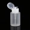 120ML Pump Dispenser Nail Art Acrylic Alcohol Liquid Cleaner Empty Remover Bottle