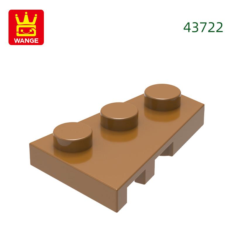 158 шт./лот 43723 2x3 Правый клин-пластина Строительные кубики Аксессуары MOC Совместимо с Фигурирующими кубиками Детские игрушки Идея для подарка Коробка