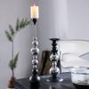 Light Luxury and High-end Metal Ball Aromatherapy Candle Holder Model Room Hotel Art Designer Decoration Solid Wood Ornaments