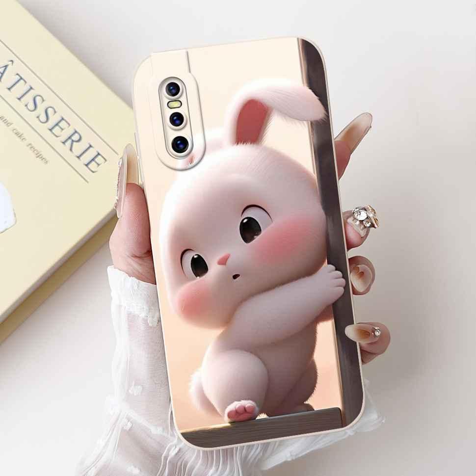 Для vivo V15 Pro 6.39" Чехол Роскошный Кот Милый Мягкий Силиконовый Задний Чехол Для Vivo V15 Pro VIVO 1818 Модная Девушка Защитные Чехлы