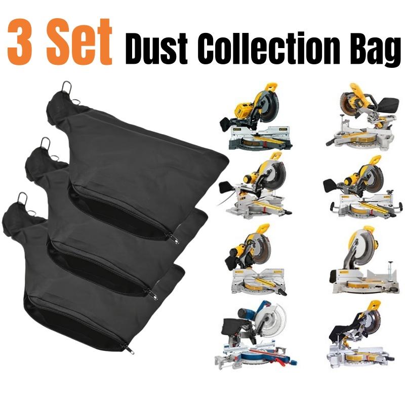 1 Set Dust Collection Bag with Zipper & Wired Adjustable Stand for Model 111 Miter Saw,Tank Belt Sander,Edge Planer,Diagonal Saw