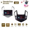 Автомобильное радио для Chevrolet Cruze 2012-2015 с кнопкой, 2Din мультимедийный плеер, Android, GPS-навигация, головное устройство 2din Carplay 2 + 32 ГБ
