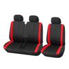 1+2 Red Seat Covers Car Seat Cover for Transporter For Renault Master 3 For Jumpy from 2008 To 2016 For 2004 Renault Master 2