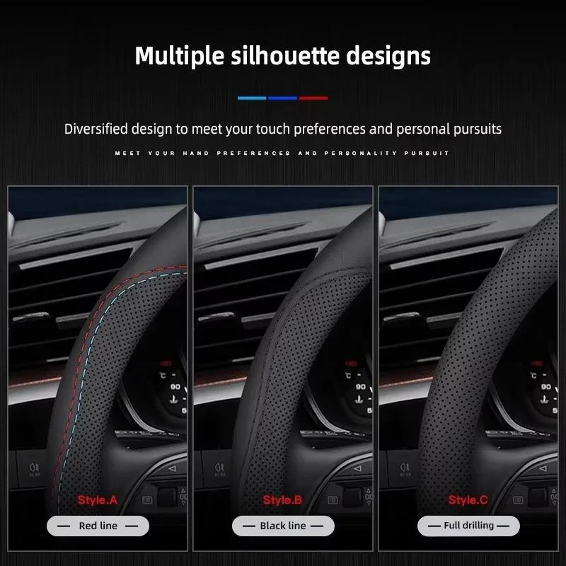 KOLF1 Car Sticker For BMW New 2025 For BMW M Car Steering Wheel Cover G20 F11 E87 F30 F10 x3 G01 x5 F40 F16 M3 X1 X7 1 3 5 7 Series Le