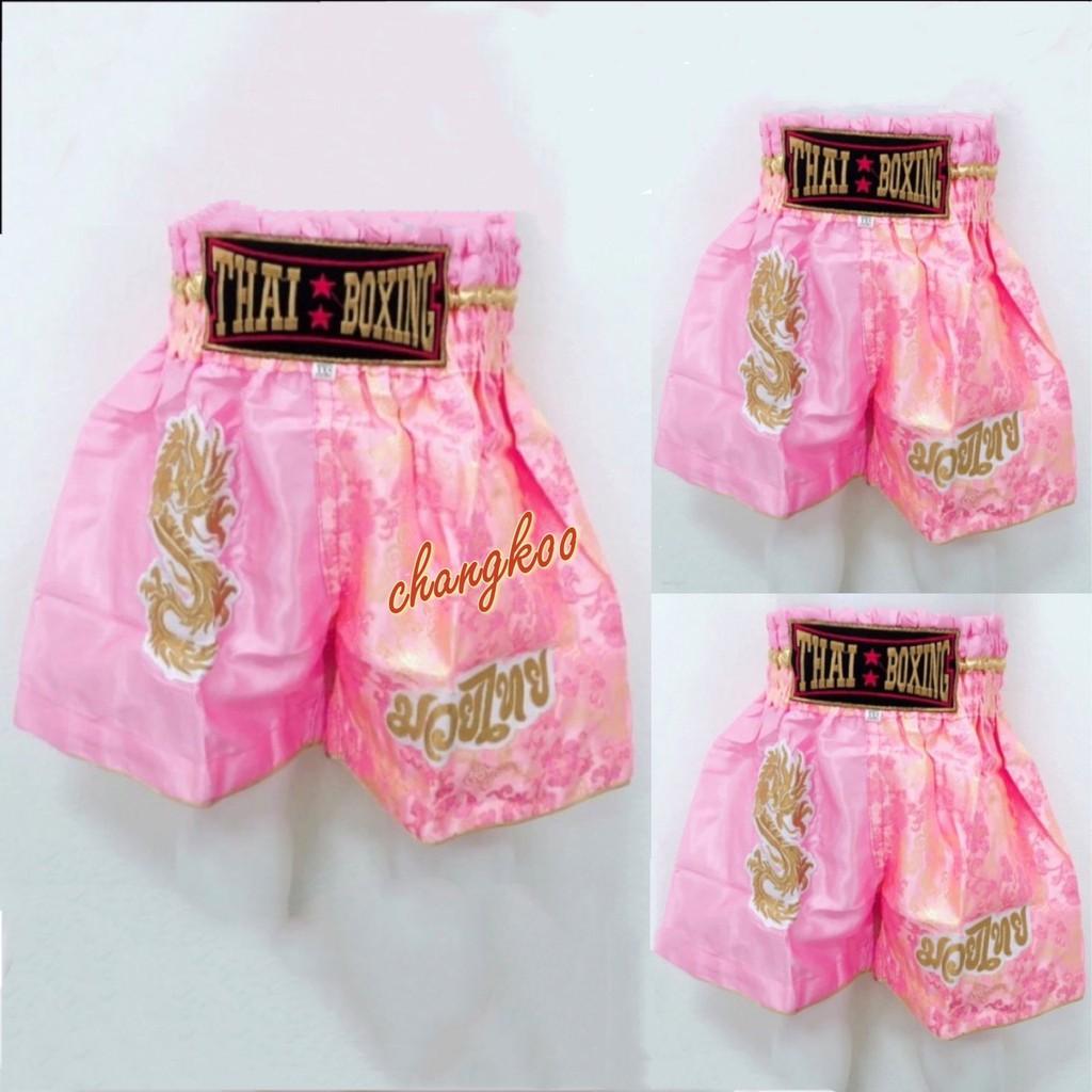 Детские шорты для бокса, Муай Тай, кикбоксинга, ММА, эластичные запястья, атласные для тренировок по боевым искусствам 3