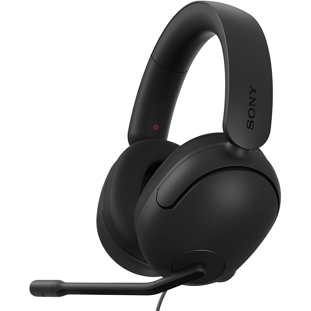 Sony INZONE H3 Wired Gaming Headset Black - Surround Sound, Low Latency, Comfortable for Long Use